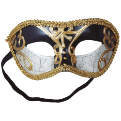 Mustvalge Veneetsia mask
